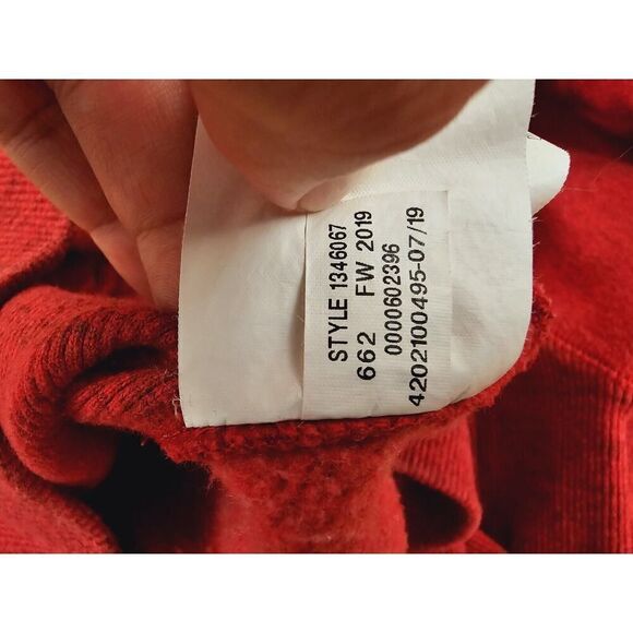 Under Armour Project Rock Hoodie Men's Size Medium Red Sweatshirt Gym Training - Picture 12 of 12